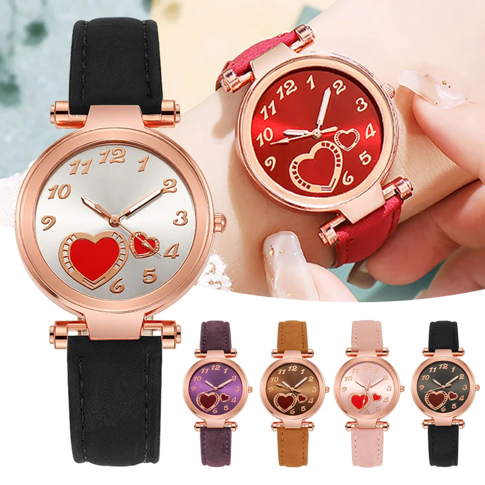 

Women's 40mm Watch Vintage Round Wristwatch with Pin Buckle for Brides Wedding Banquet Wearing