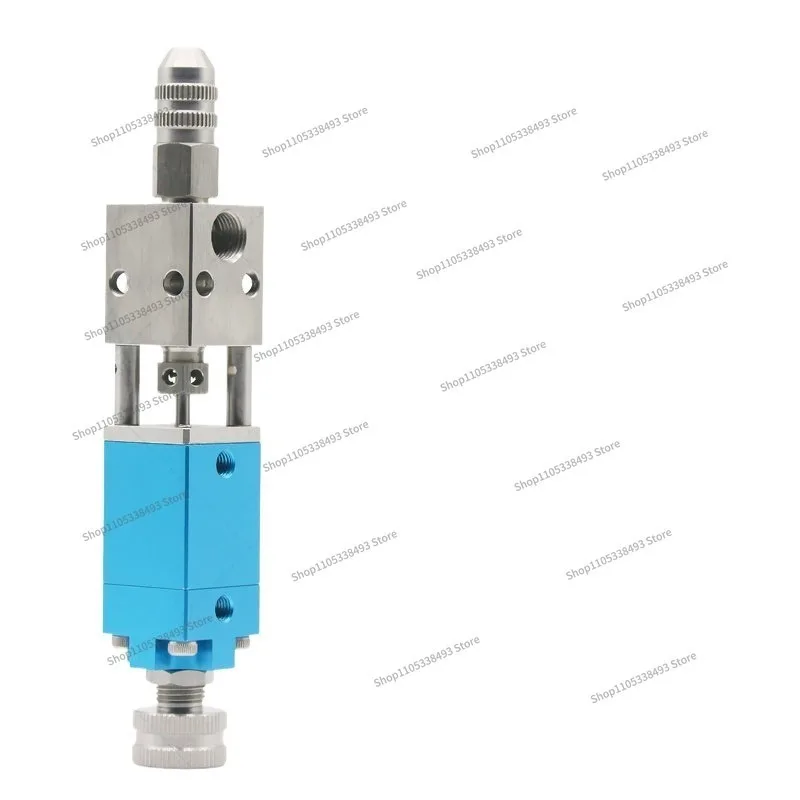 Für ZC-21 Präzisions-Komplex-Dosierventil, Edelstahl, Mikrometer-UV-Klebstoff-Tinte-Alkohol-Einzelflüssigkeitsventil