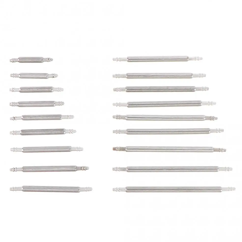 360 pz/set 8-25mm cinturino per orologio barre a molla perni di collegamento del cinturino riparazione dell'albero con albero in acciaio inossidabile per la riparazione dell'orologio