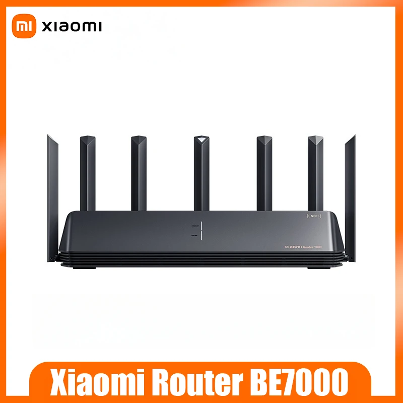 

Xiaomi router BE7000 WiFi7 triple band 4 2.5G ports 1GB memory USB3.0 independent 6GHz backhaul Mesh networking VPN server
