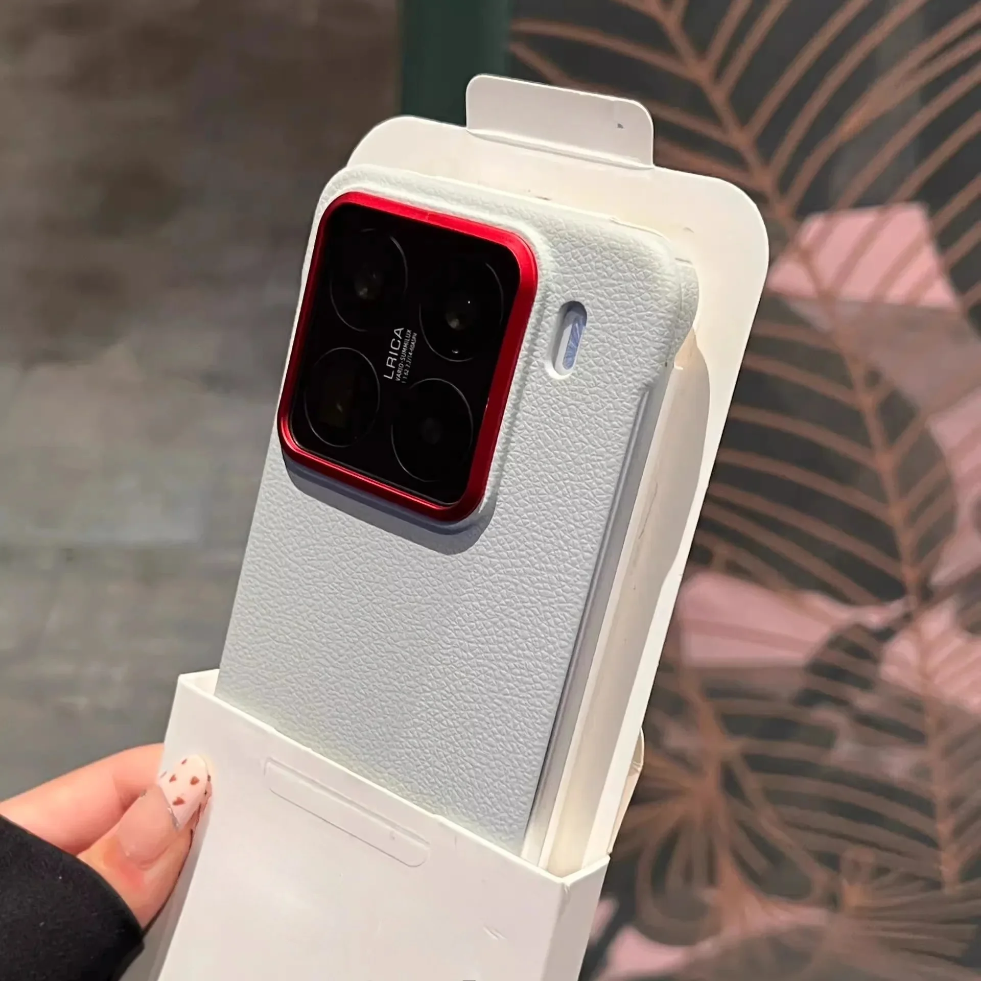 Für Xiaomi 17 15 14 Pro Hülle Luxus PU-Leder Randlose Ultradünne Rückabdeckung Für Xiaomi 15 14 PC Hartschalen Stoßfeste Schutzhülle – Detail 4