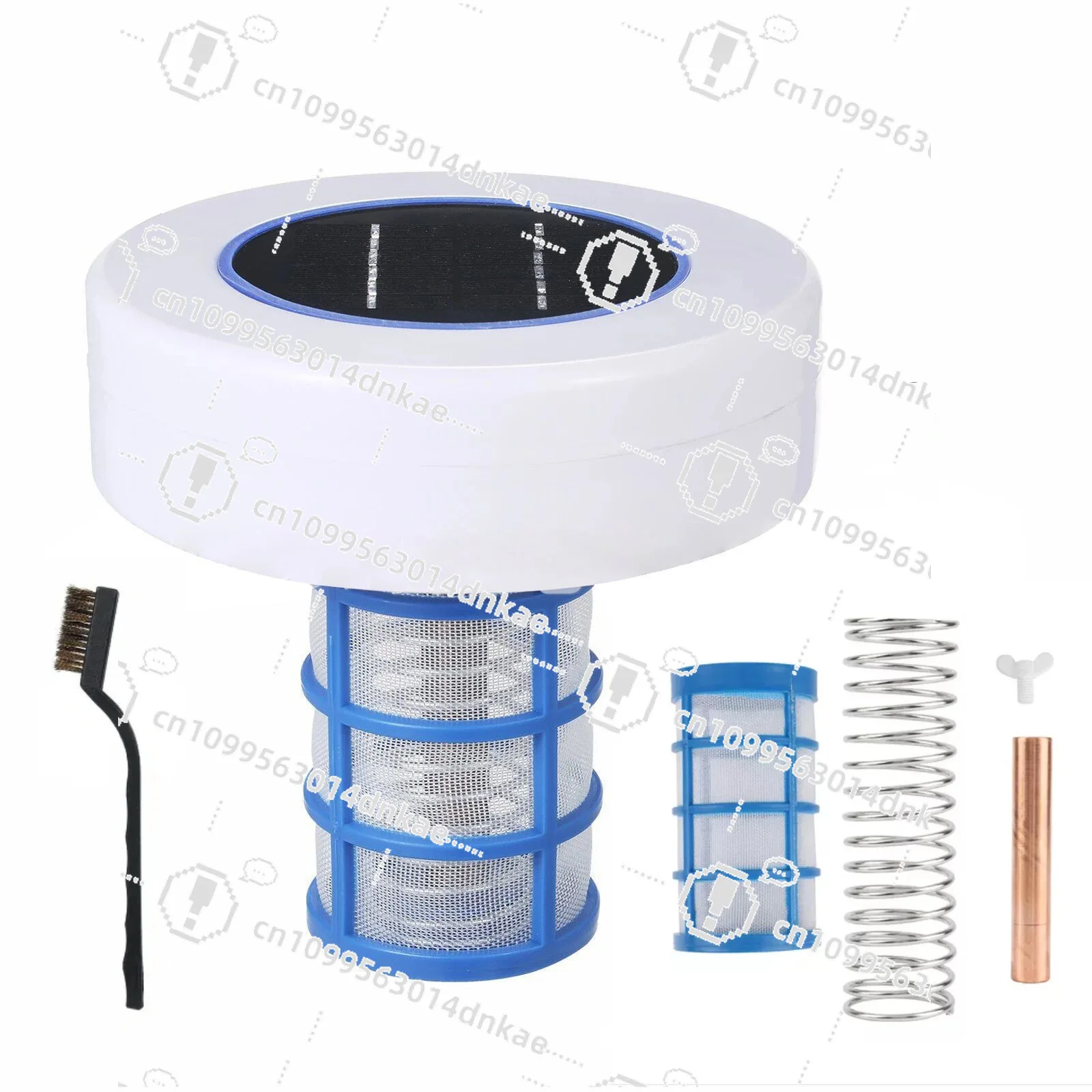 Solar Water Purifier Copper and Silver Ion Swimming Pool Algae Removal Purifier Production Factory