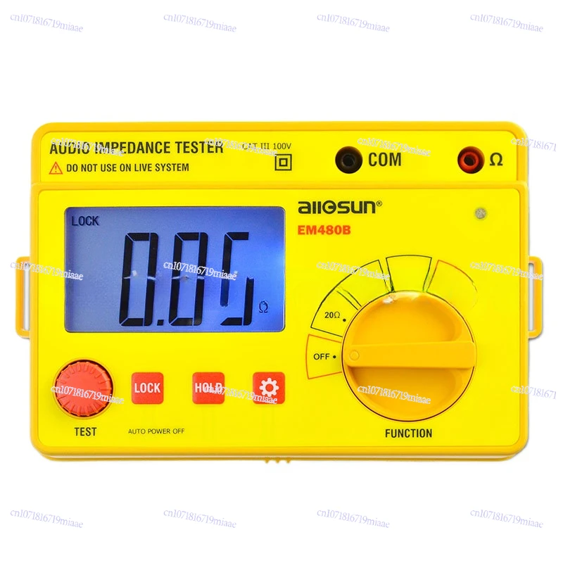 

Digital precision electrical measuring instrument, intelligent electronic digital audio impedance tester