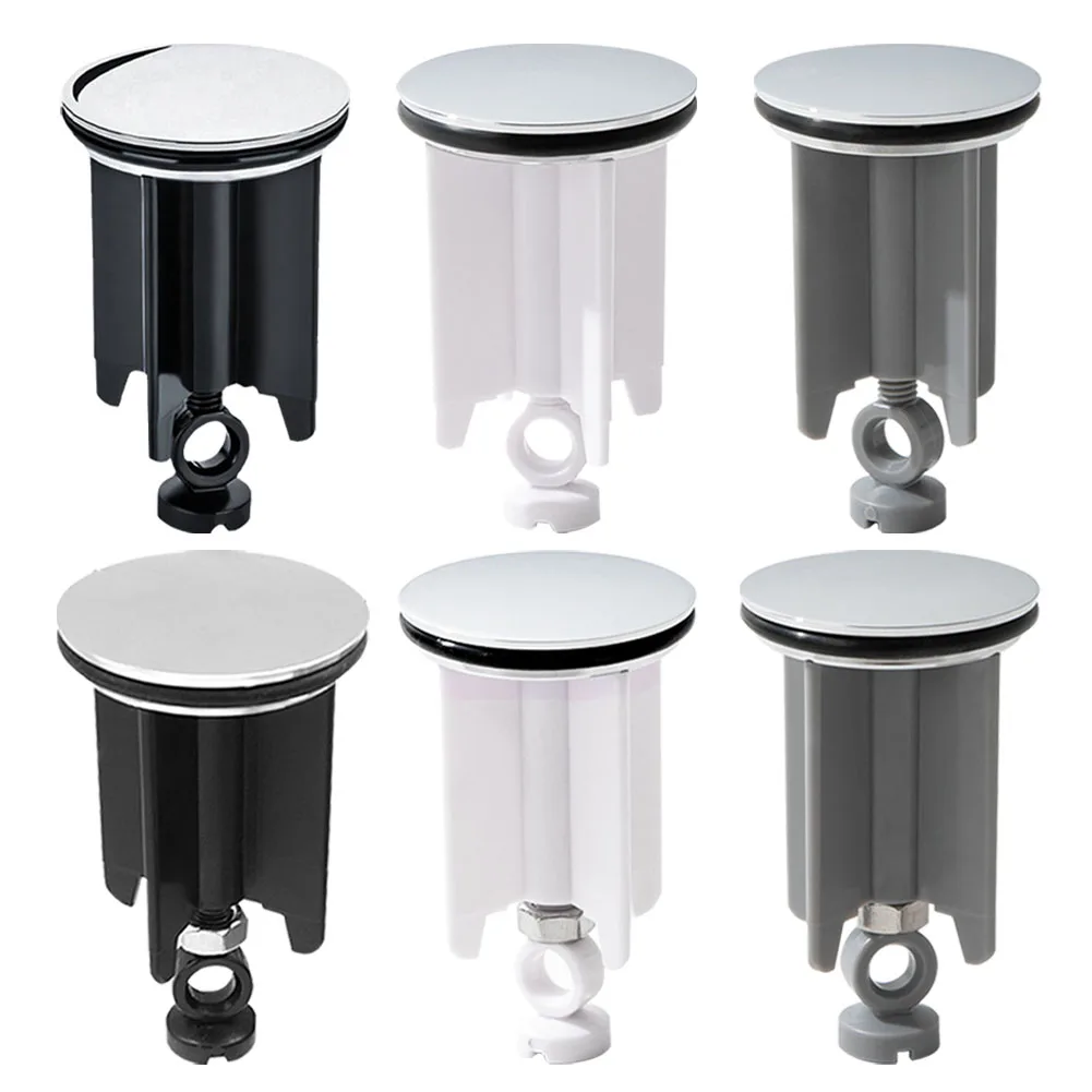 

Universal Sink Plug Drain Plug Height Adjustable Sink Stopper 40mm Sink Drain Stopper for Countertop Washbasin