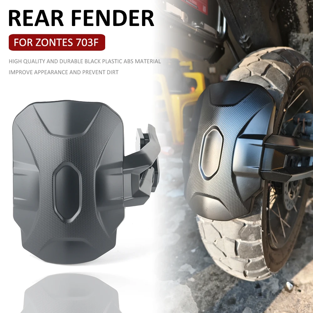 

New For ZONTES 703F 703 F Motorcycle Accessories Rear Wheel Hugger Mudguard Fender Mudflap Splash Guard Fender Protector Cover