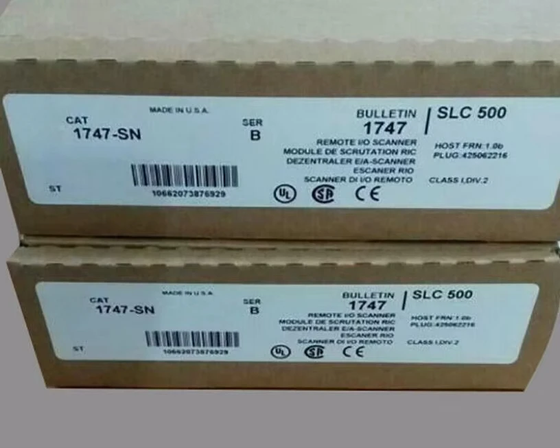 New Sealed 1747-SN /B SLC 500 Remote I/O Scanner Module 1747SN