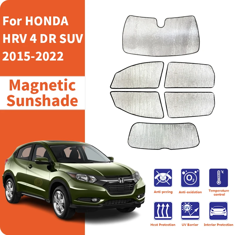 

Солнцезащитные шторки для автомобильных окон, защита от ультрафиолета, аксессуары для HONDA HRV 4 DR SUV 2015-2022