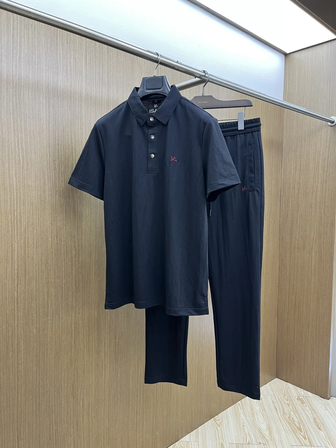 

BLLIYOSS 2026 Spring Summer New short-sleeved Suit Thin Sportswear Set Men Comfortable Breathable Old Money Quality size M-4XL