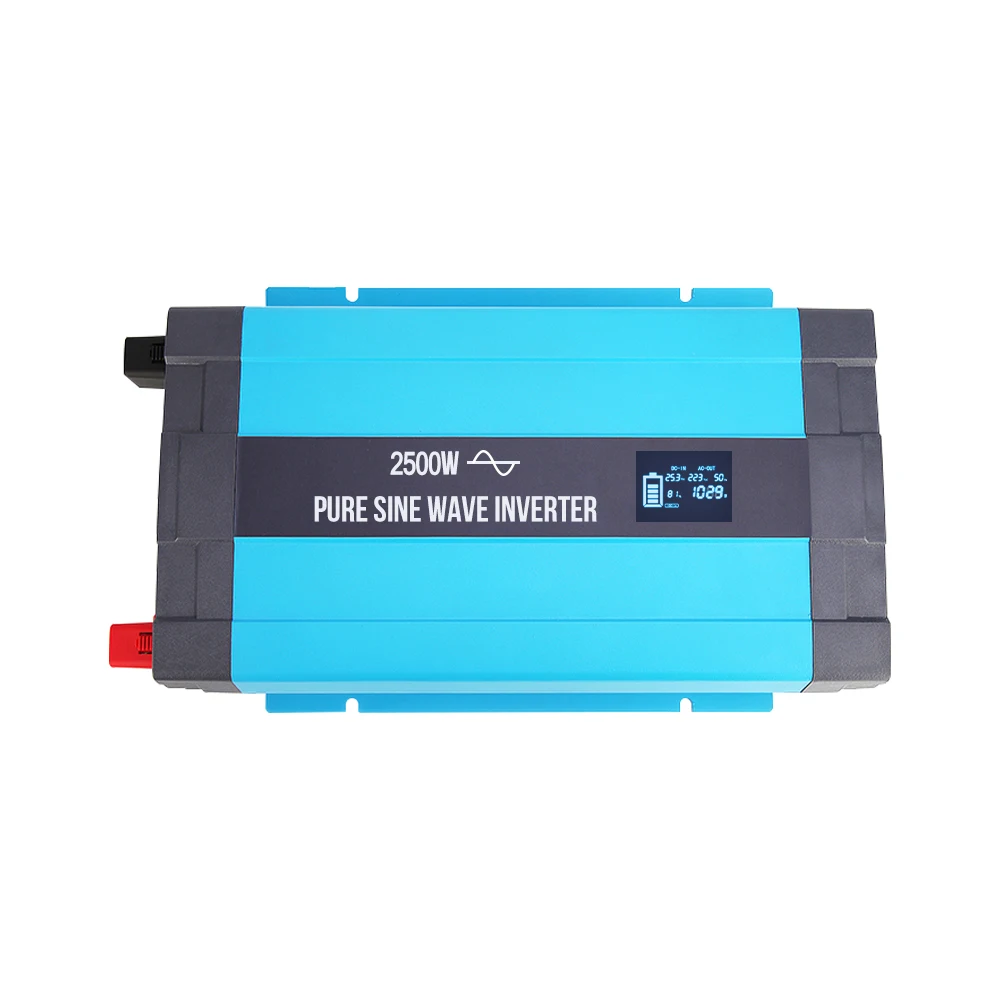 600W-5000W Pure Sine Wave DC 12V/24V/48V to AC 100V-220V Off Grid Inverter Wind Solar Hybrid System