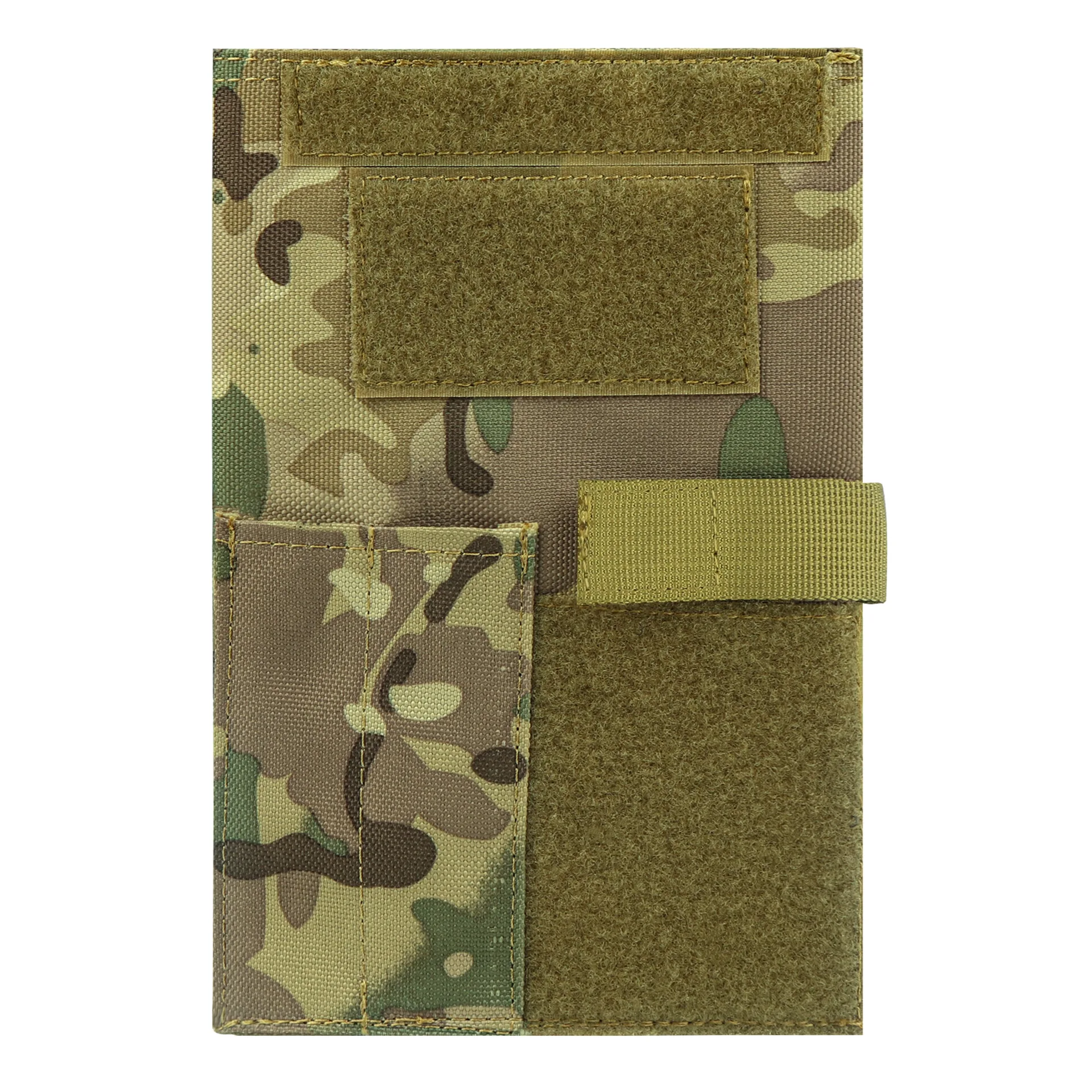 Tactical Book Cover Book Protective Holder Notebook Cover Hiking Journal Case for Military Log Book Protecting Notes A6 Folder