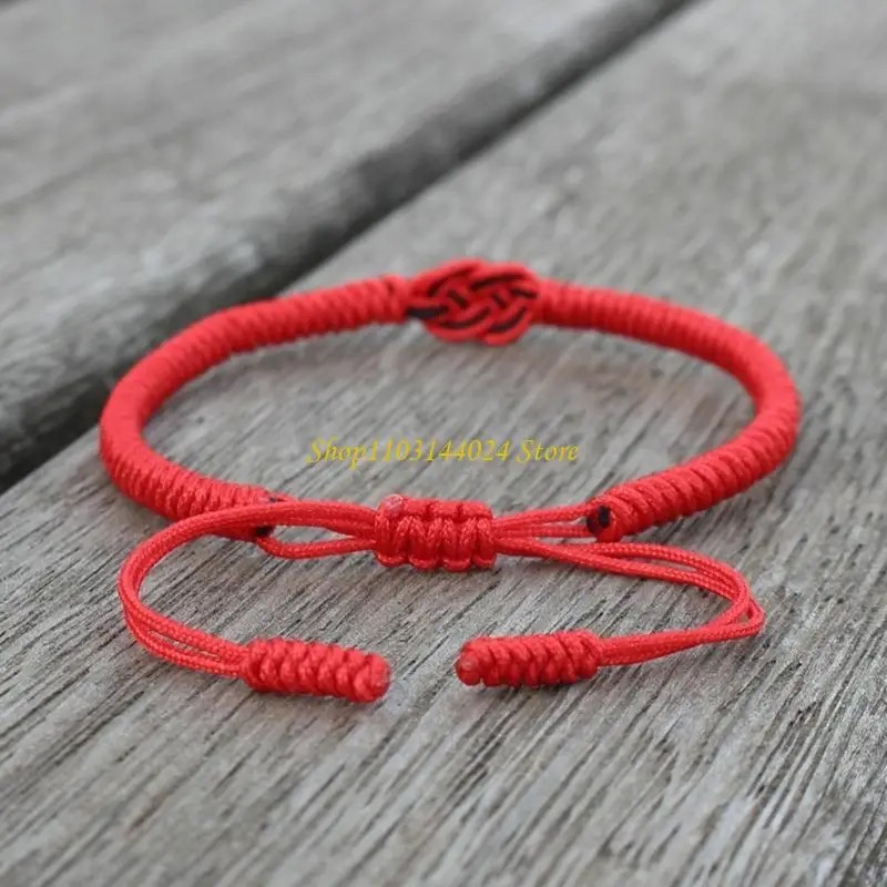 N5KE National Couple Bracelets Adjustable Braid Rope String Best Friend Gifts