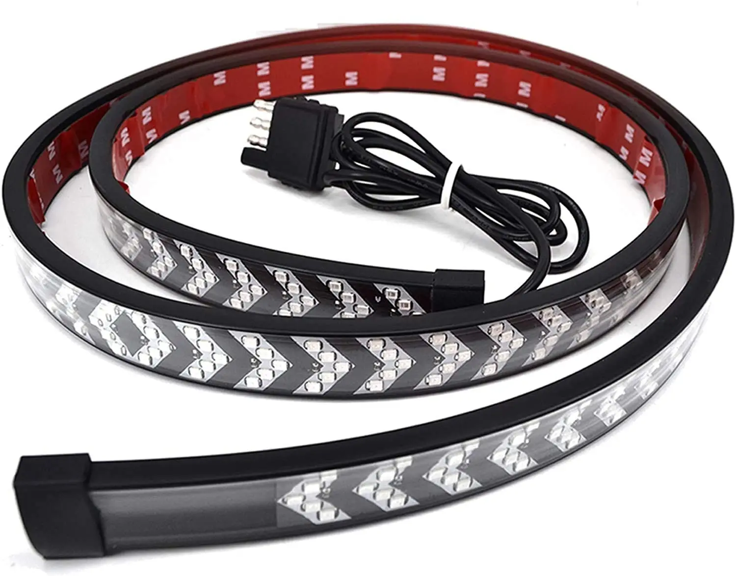 60 Inch Car Truck Van Taillights Strip Tailgate Trunk LED Light Bar Flow Brake Reverse Turn Signal Pickup RV Trailer Lamp