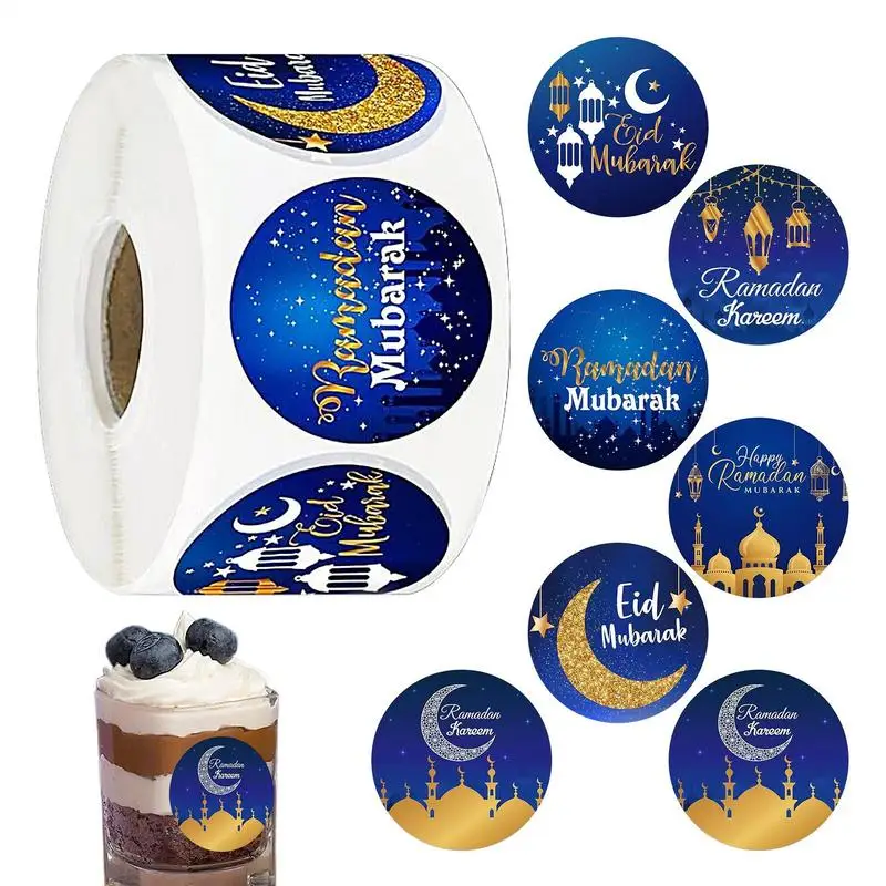 Eid Stickers Eid Theme Stickers 500 Pieces Party Supplies For Kids Adults Exquisite Eid Party Decorations Festive Eid Decals For