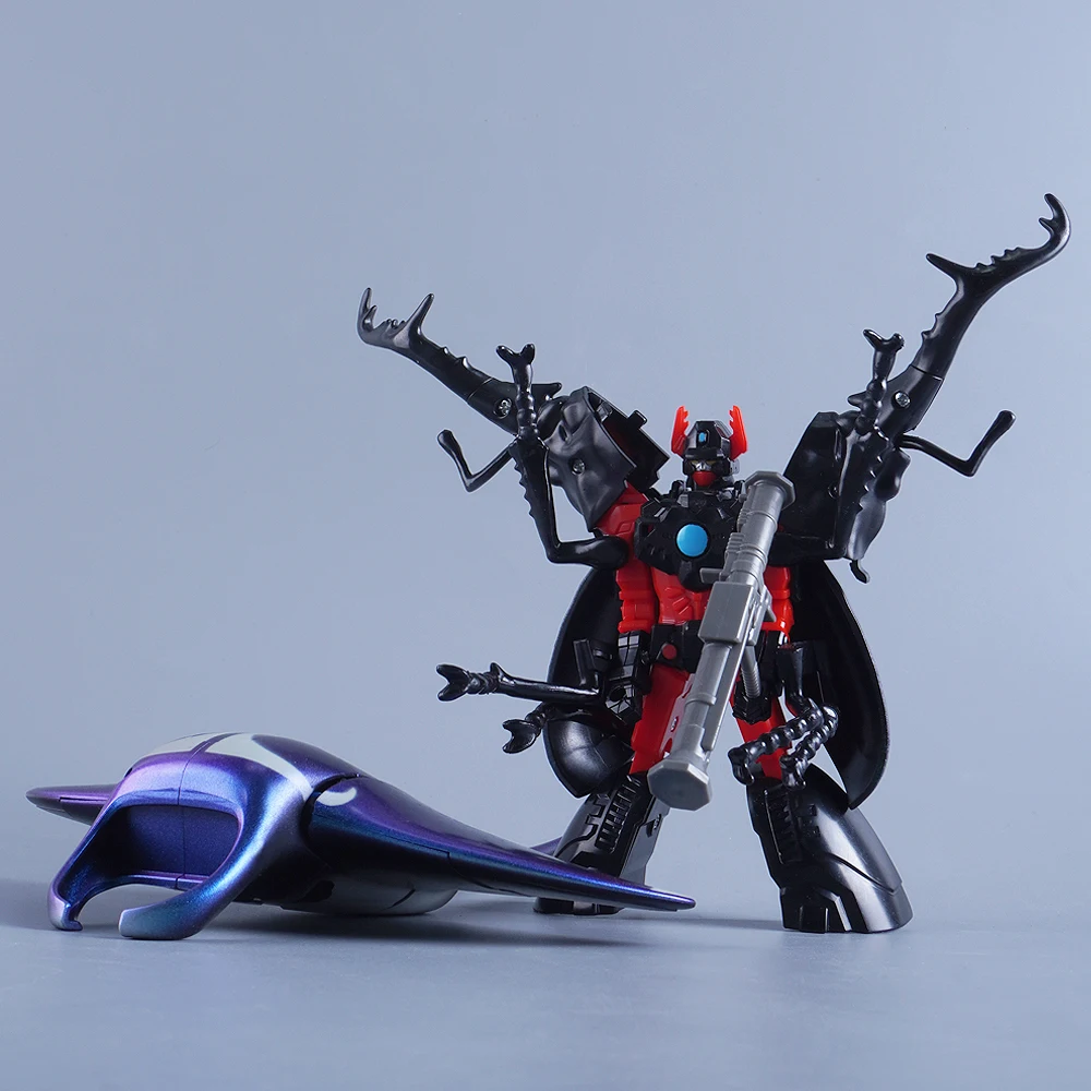Micro Insekt Ozean Roboter Tiefsee Pangolin Verformung Herkules Käfer Wandelbarer Krieger Puzzle Modell Junge Spielzeug Geschenk