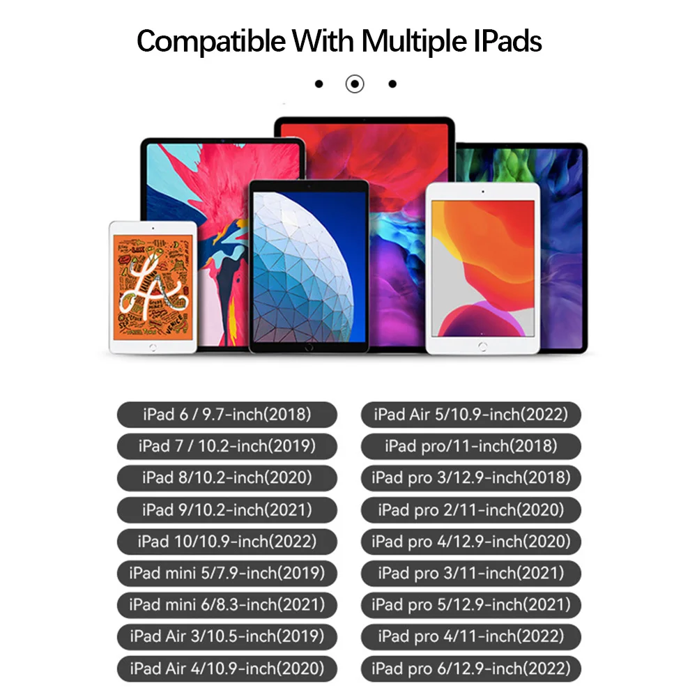 Dedicated Stylus Pen with LED Power Indicator Macaron Colors Capacitive Screen Touch Pen For iPad Apple Tablet - view 6