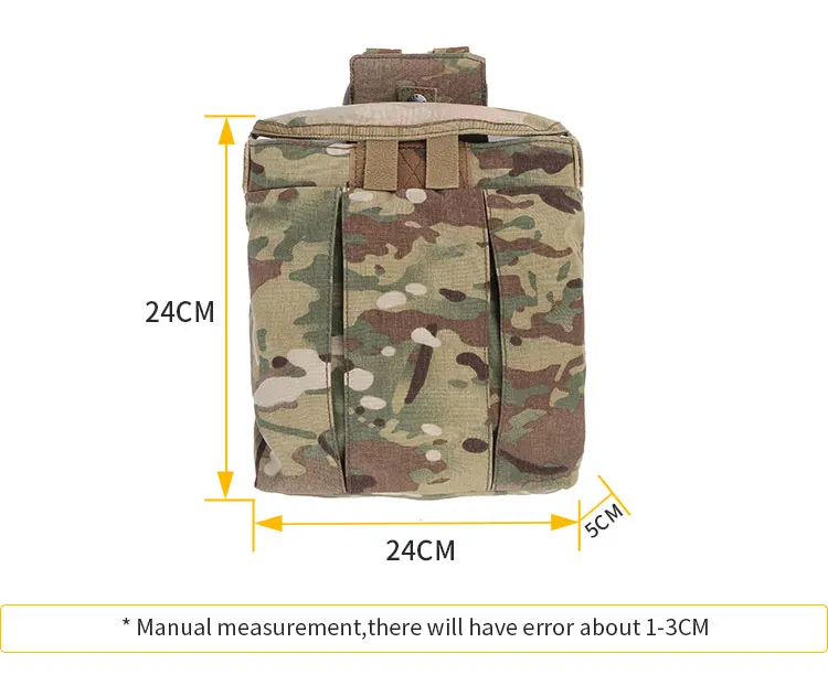 Emersongear Taktische Dump Pouch MOLLE Drop Pouch Faltbare Mag Recycling Halter Magazin Lagerung Zwickel Tasche Jagd Kampf – Detail 2