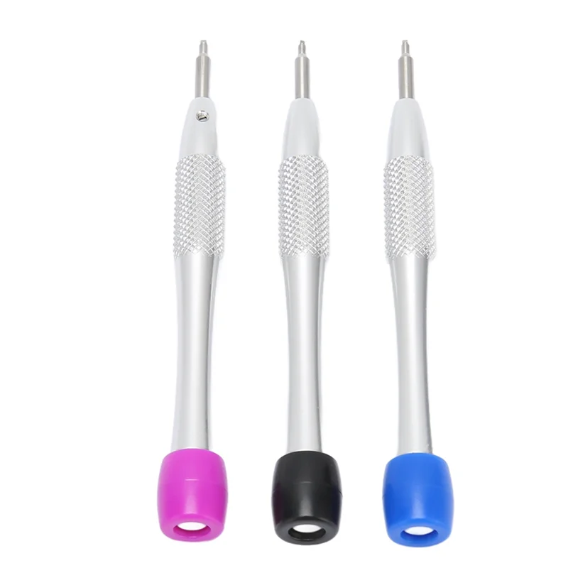 ABRW-3Pcs/Set Kit de chaves de fenda de movimento de relógio Chave de fenda de rotor de peso oscilante triangular para movimento 3235
