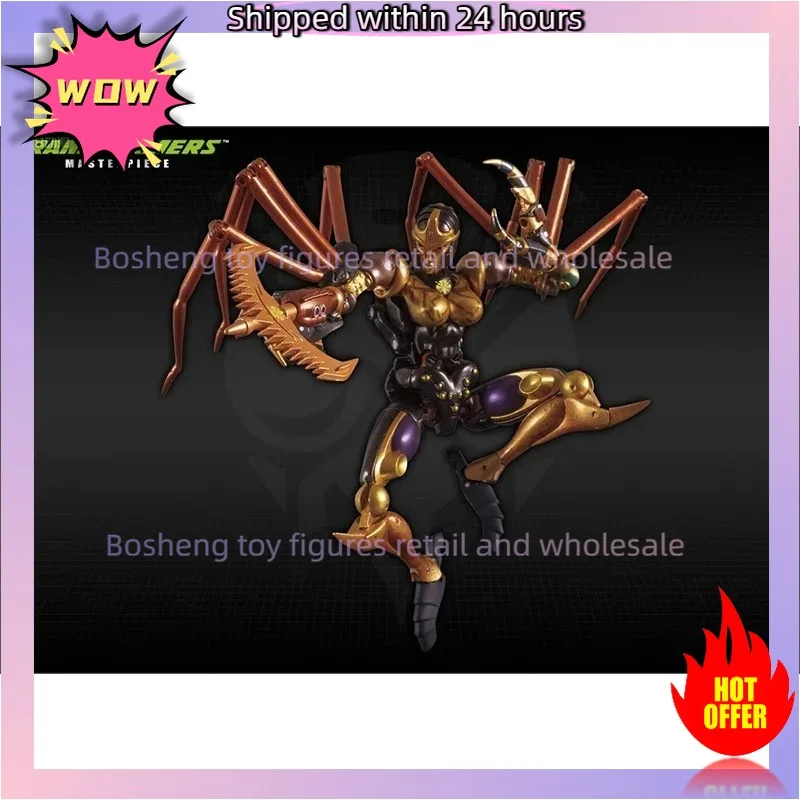 

Special Offer New Original Transformed Toys Masterpiece MP-46 Black Widow Beast Wars Action Figure for Children Toy Gift