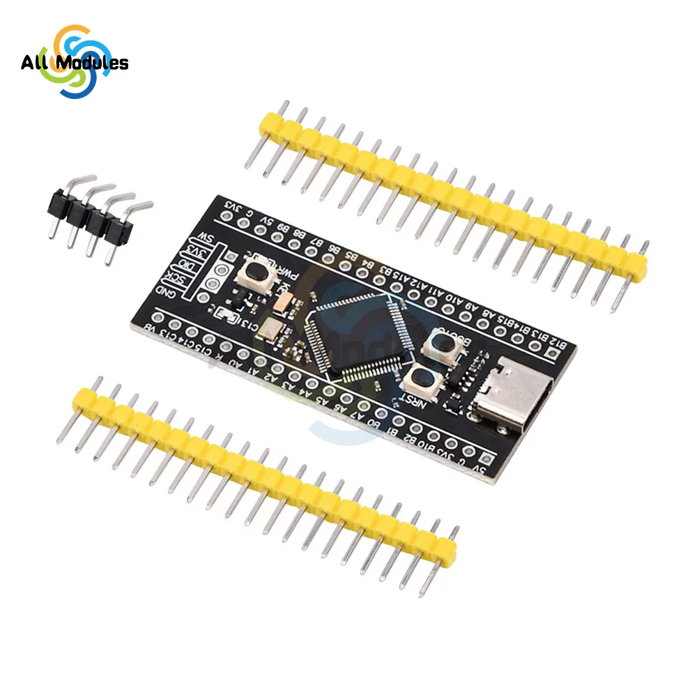 STM32F401RCT6 Minimum System Development Board STM32 ARM Core Learning Board Module Type-C Port