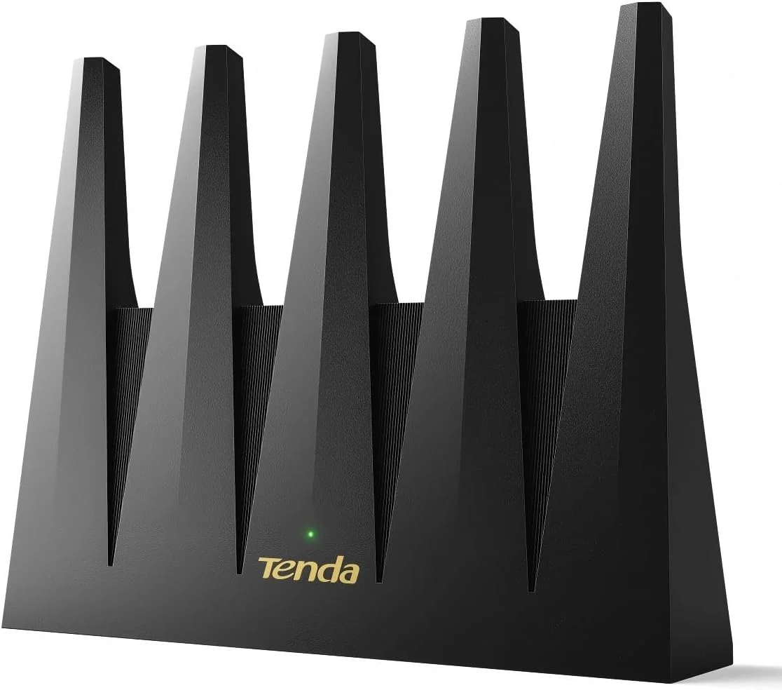 Router WiFi 7 Tenda BE7200 – Router WiFi de Alta Velocidad de Doble Banda para Internet Inalámbrico con 2 Puertos de 2.5G, CPU de Cuatro Núcleos, MLO y VPN