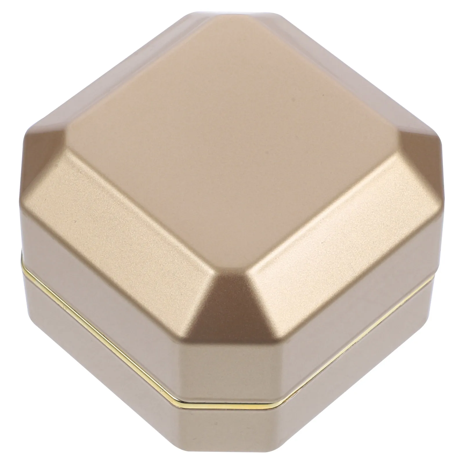 

Octagon Wedding Box Jewelry Packaging Holder Wear-Resistant Engagement Ring Storage Case Bridal Shower Proposal Gift Ring Boxes