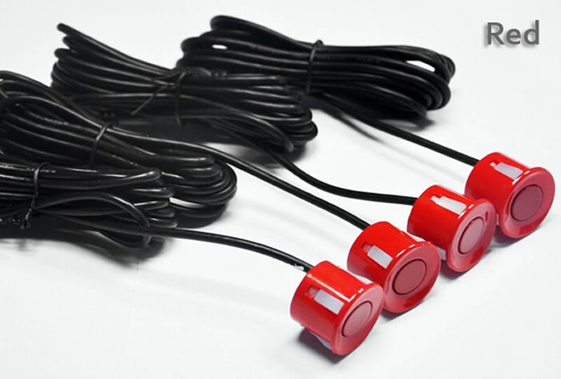 K Radar di retromarcia per auto sistema di sensori di parcheggio per veicoli con 4 sensori di parcheggio Radar di Backup con Display a distanza a LED avviso sonoro  34