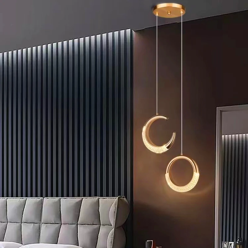 

Creative ring pendant lamp,living room,bedroom,dining room,stair,porch home decoration chandelier,simple night light droplight