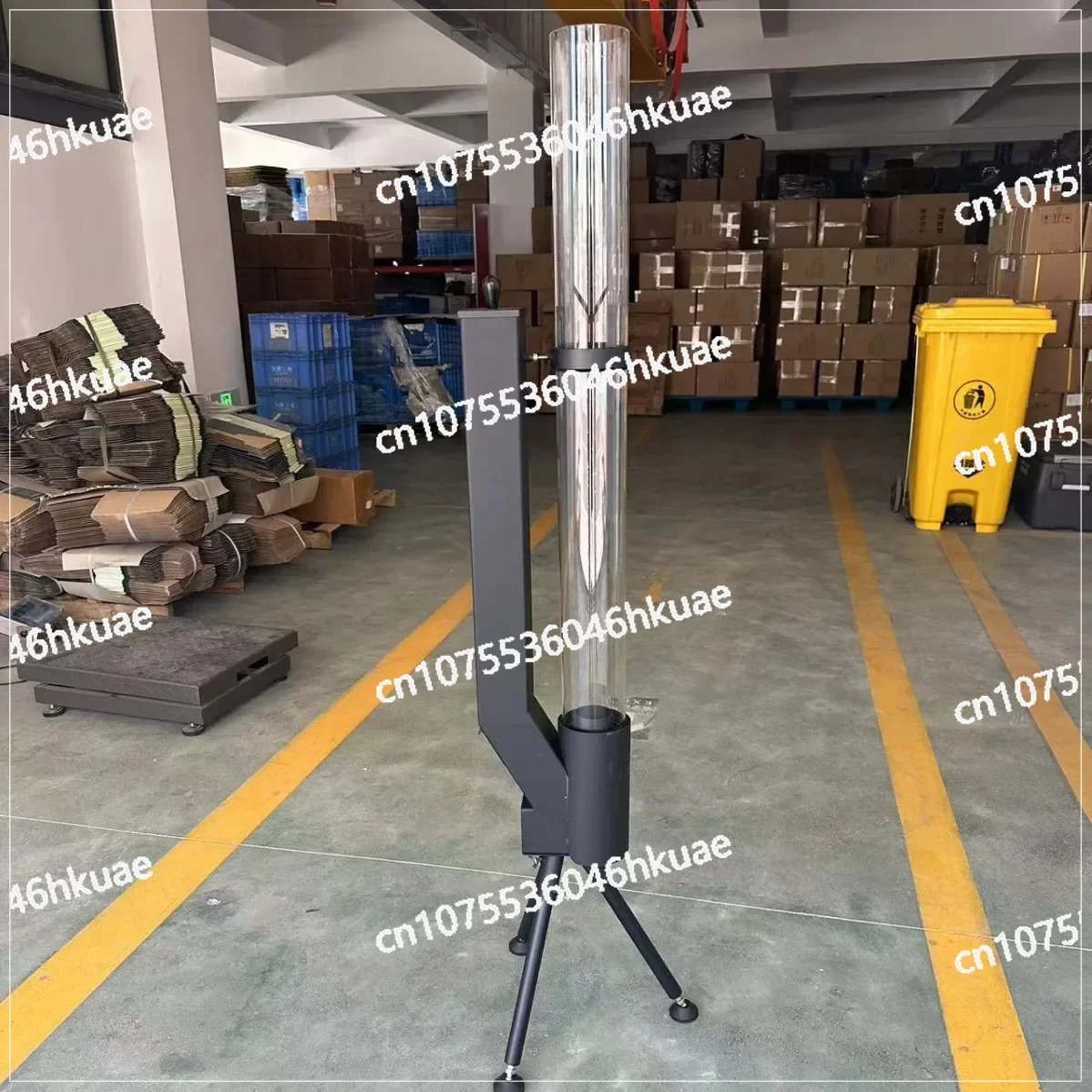 Vertical wood-burning rocket stove, bazooka, courtyard heating stove, outdoor camping, winter pellet stove decoration supplies
