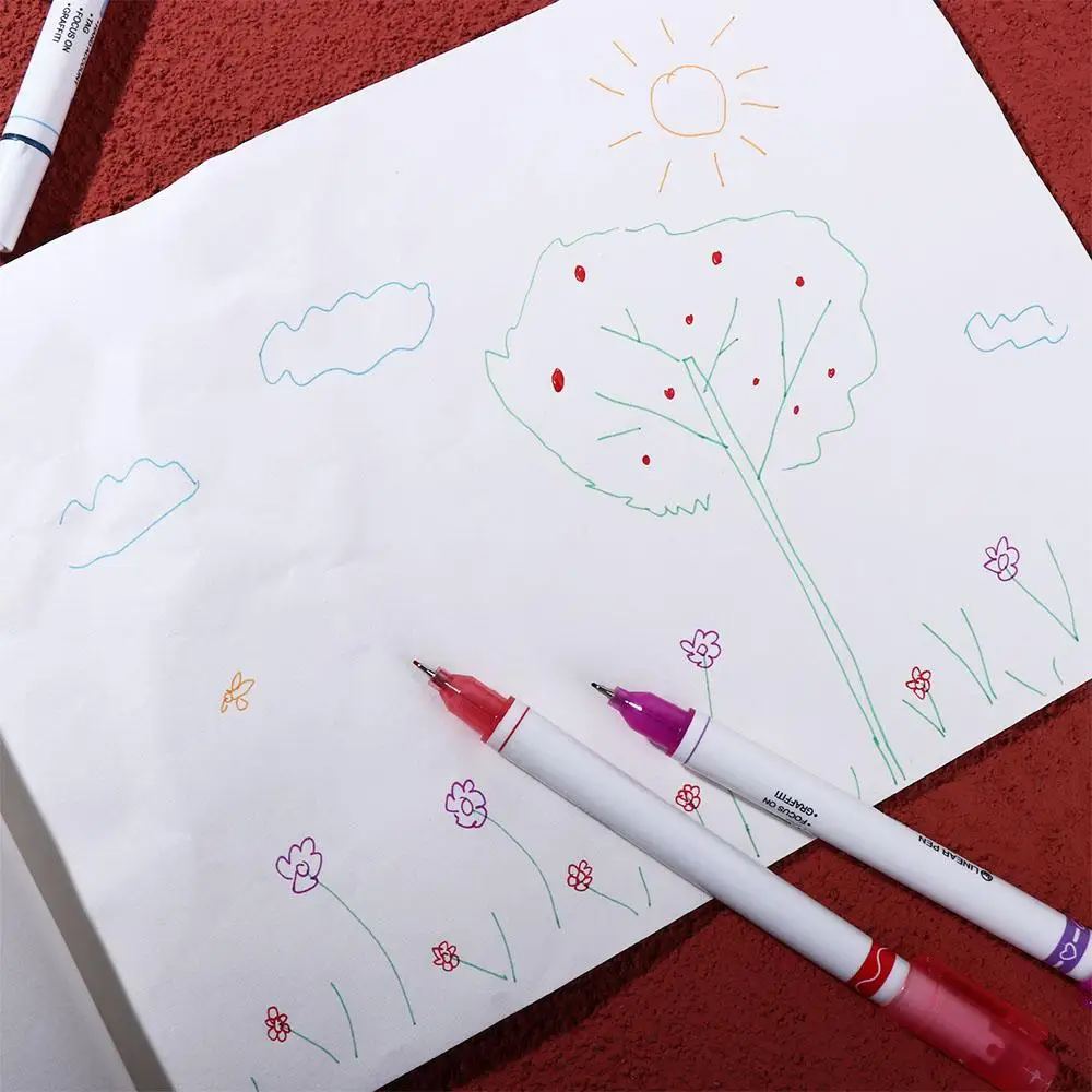 16k32K الكتابة على الجدران اللوحة الفن فئة مرسومة باليد مدرسة كراسة الرسم الفن لوازم مكتبية رسم اللوحة كتاب قلم رصاص ملون #3