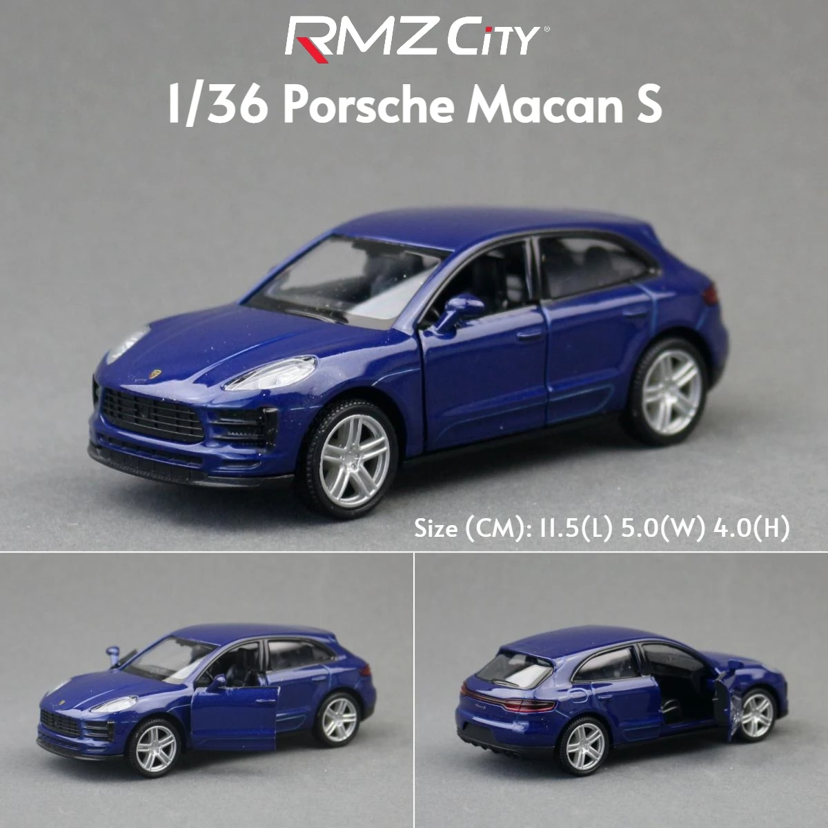 1/36 Porsche 911 GT3 918 Spyder Taycan Toy Car Racing Model RMZ