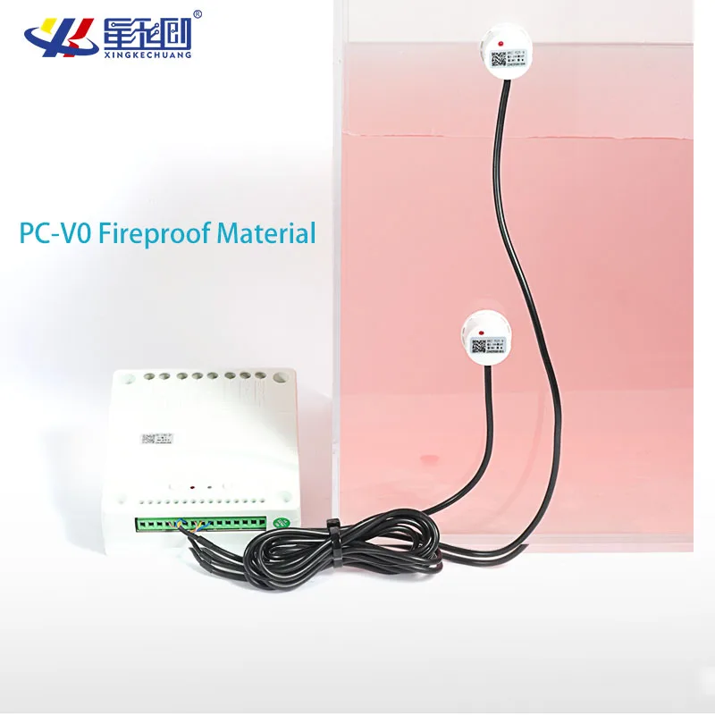 XKC-C382 płaski zbiornik pompa wody DC12v 24v zawór elektryczny kontroler poziomu z czujnikami, opcjonalnie kabel 1m 3m 5m