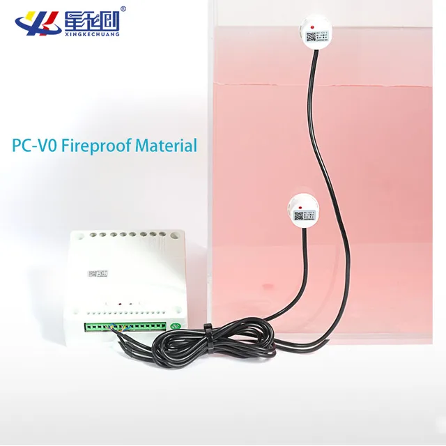 XKC-C382 płaski zbiornik pompa wody DC12v 24v zawór elektryczny kontroler poziomu z czujnikami, opcjonalnie kabel 1m 3m 5m