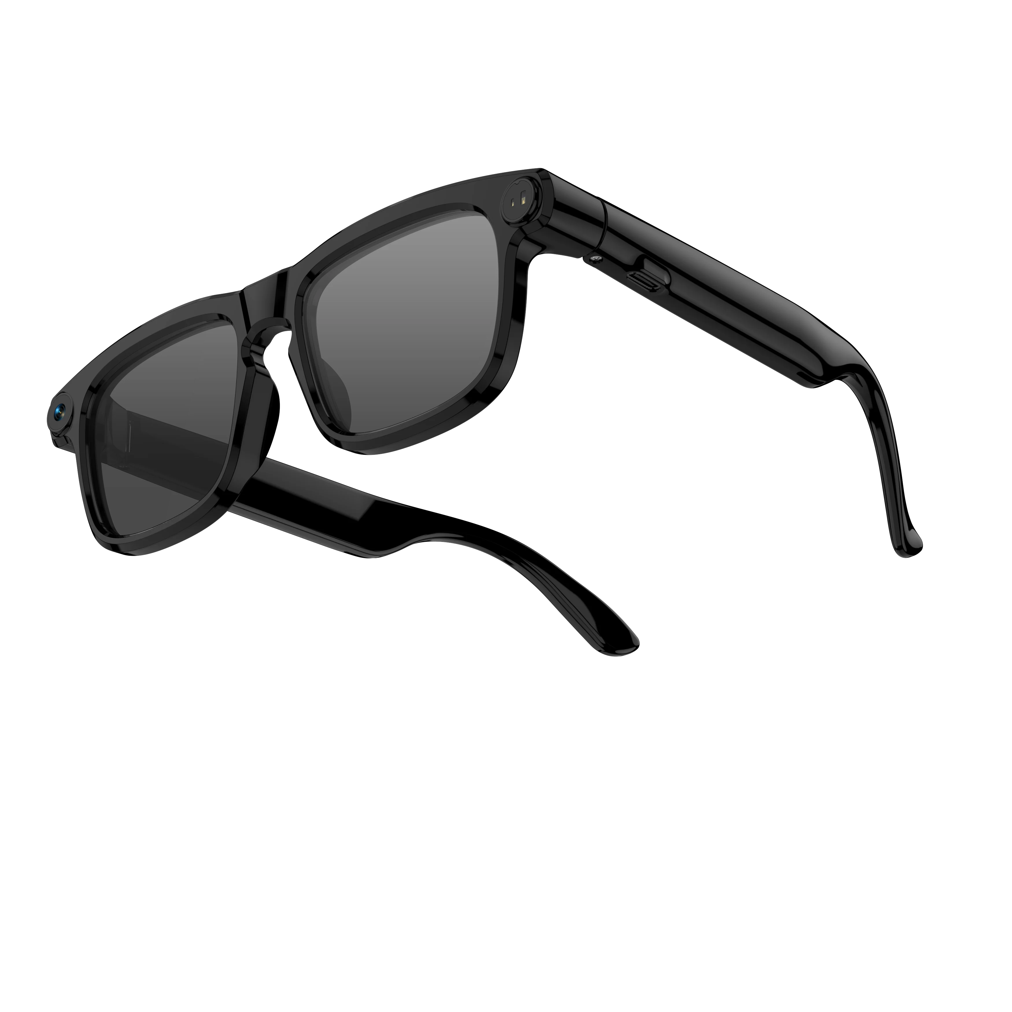 OEM-Omni M11 Smart Glasses with Dual Lens Electrochromic 7-Hour Listening Time 300mAh Battery Music Calling & AI Translator