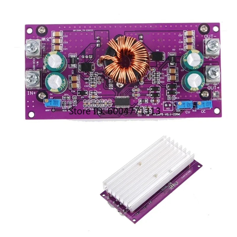 250W LT8705 Solar MPPT CC-CV Setp Up / Step Down Module 20A Automatic Buck-Boost Adjustable Voltage Regulator Module