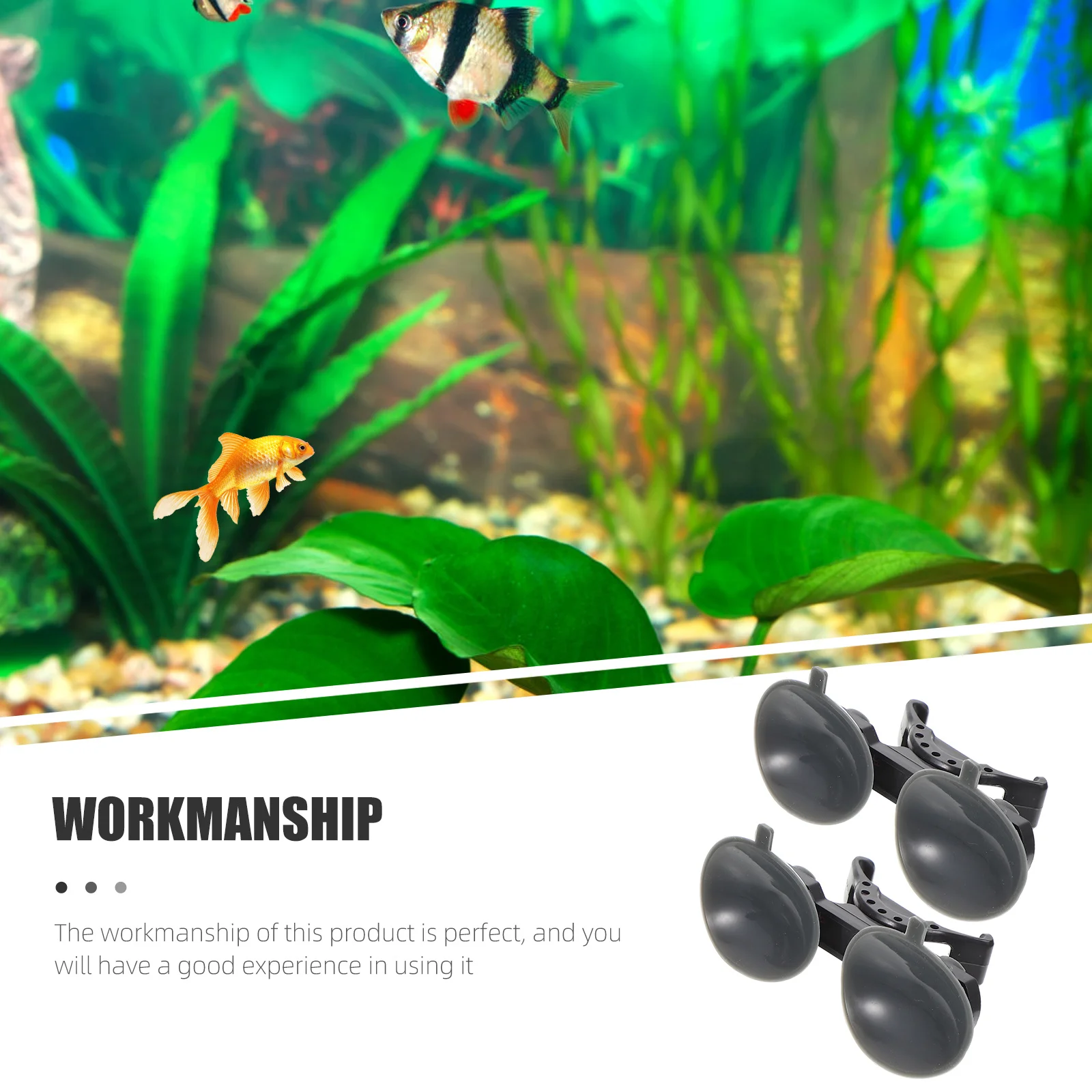 

2Pcs Plastic Fish Tank Lamp Brackets Water Plant Light Holders Grey Aquarium Light Support Stand Fish Tank Aquarium Accessories