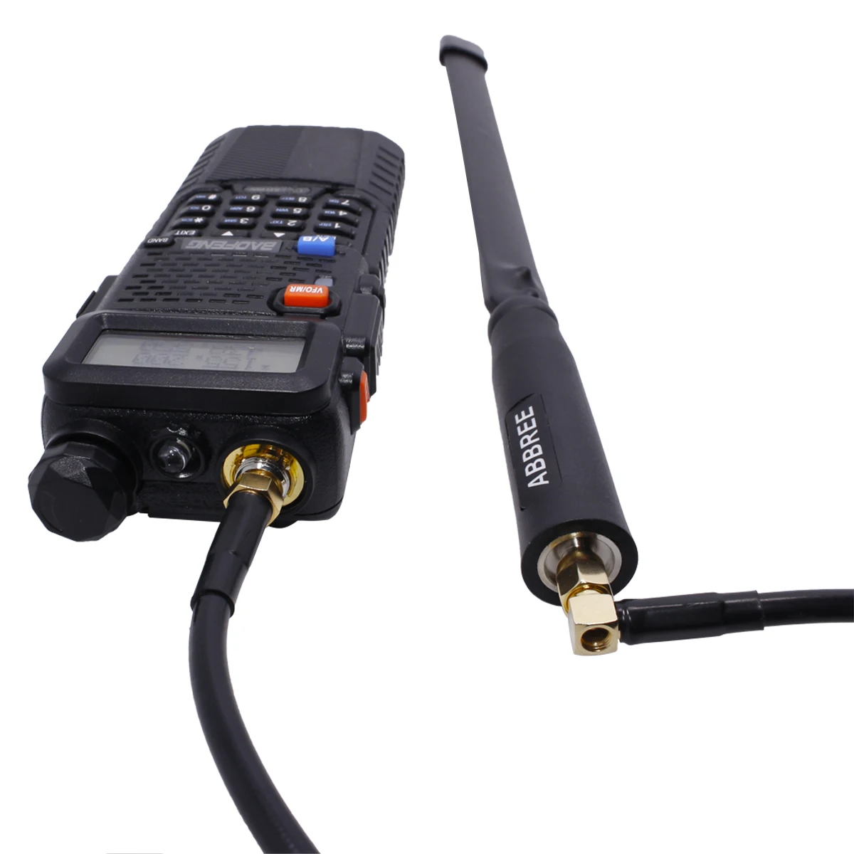 Cable coaxial ABBREE RH58 SMA macho-hembra para Baofeng UV-5R - imagen 2