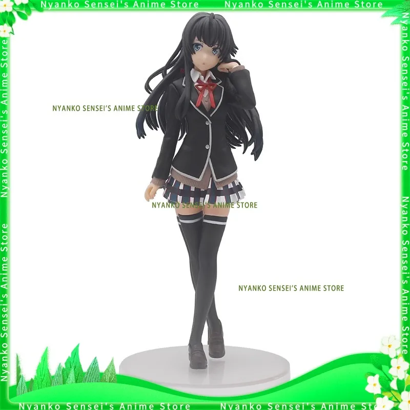 

My youth romantic comedy is still wrong Yukinoshita Yukino 21.3cm Figure Black Uniform Skirt Model Decoration Collection Gift