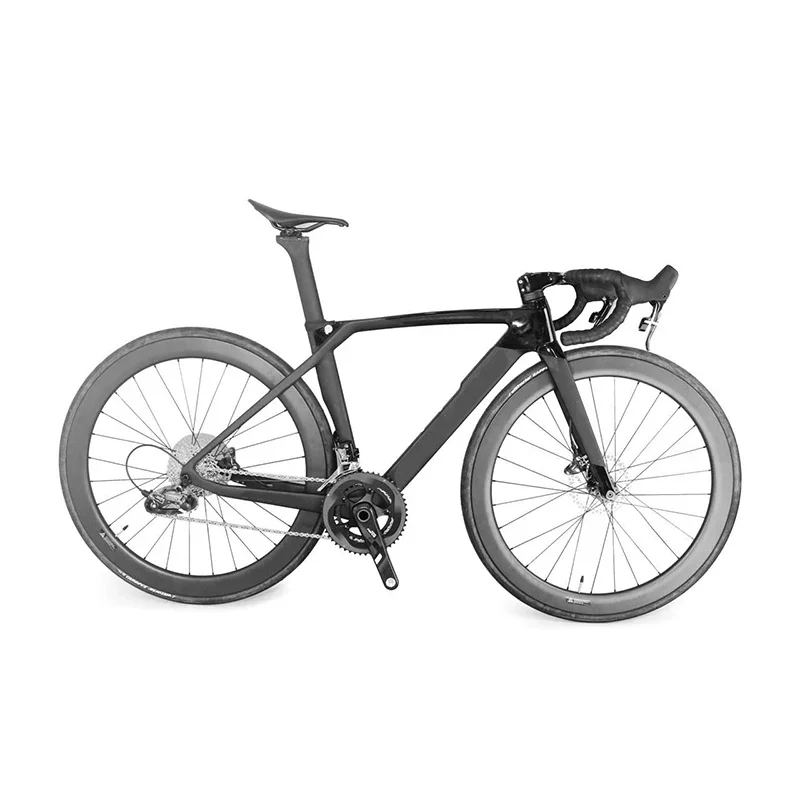 Beliebtes Design 700C Rennrad, 12 Gänge, neuer Stil, superleichtes Carbon-Rennrad, Rennrad, ganzes Rennrad