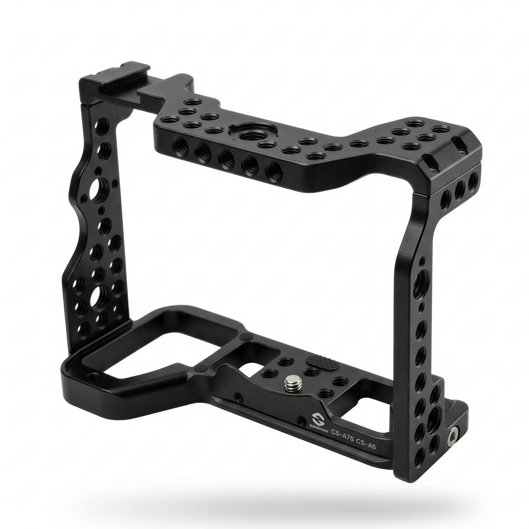 Cage de caméra SOARSHOT pour Sony A7S III A7 IV A1 A7R IV A7R V, rig complet en aluminium CNC avec filetages 1/4 3/8, griffe porte-accessoires et ARRI