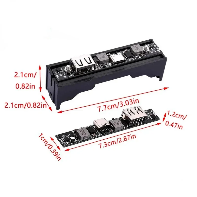 DC5V 18650 شاحن بطارية ليثيوم مجلس DC-DC تصعيد الداعم UPS محول شحن مصدر طاقة احتياطية