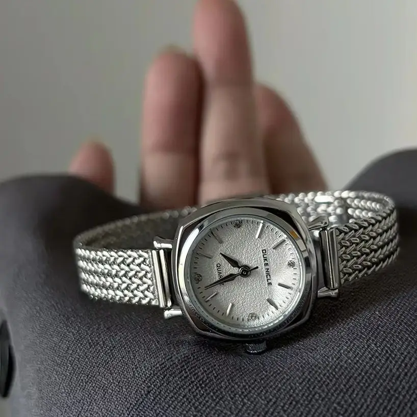 Fashion Women's Quartz Wristwatch Waterproof Stainless Steel Strap Simple Versatile Ladies Watch