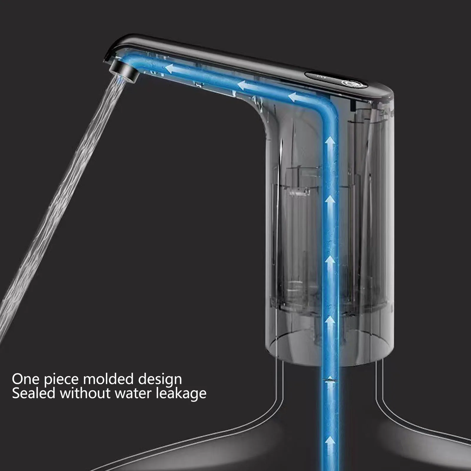 مضخة مياه أوتوماتيكية لشحن USB - موزع مياه الشرب العالمي للمطبخ المنزلي والمكتب