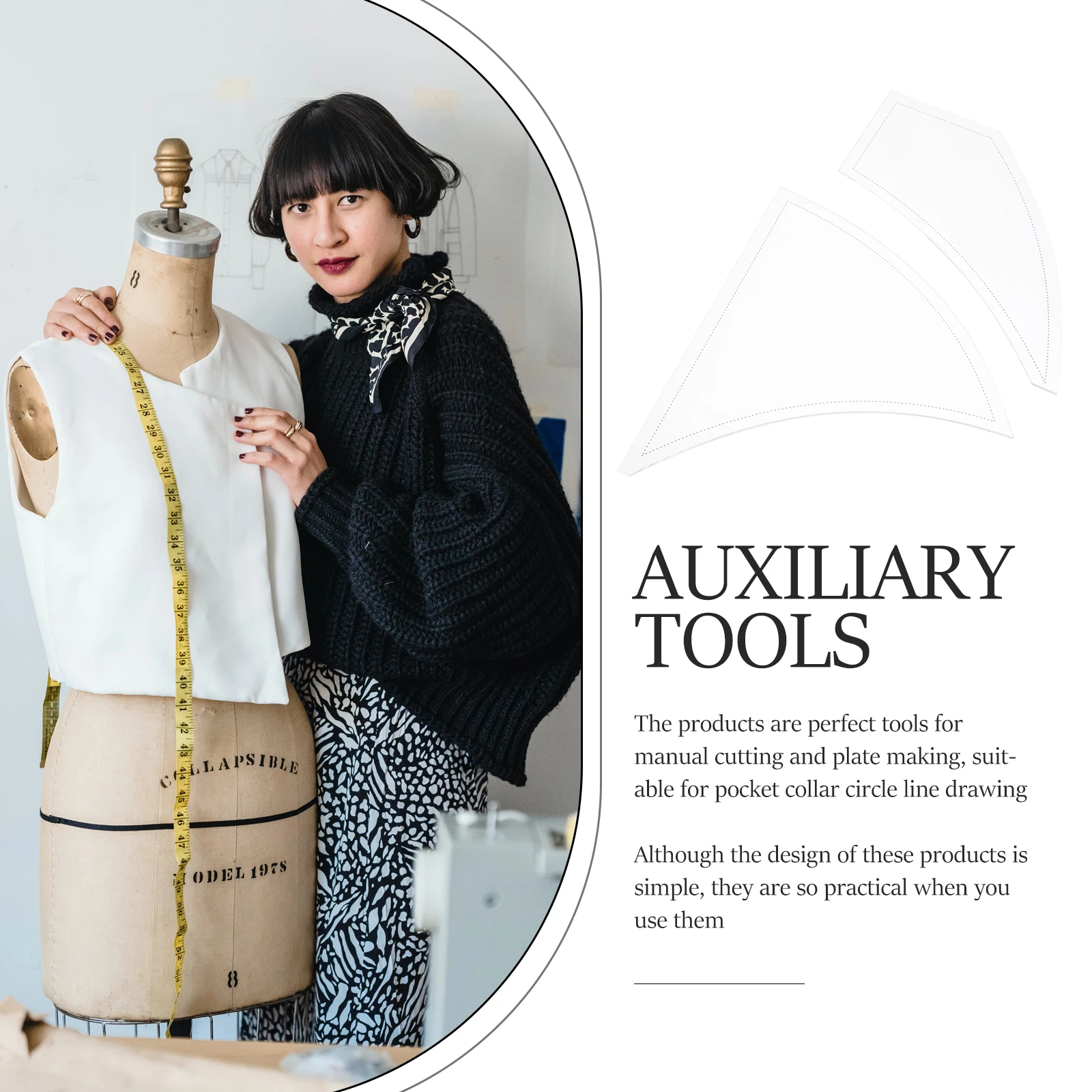 

Rotary Cutting Ruler Patchwork Quilting Templates Twisted Pinwheel Multipurpose Acrylic Sewing Tools Manual Cutting Plate Making