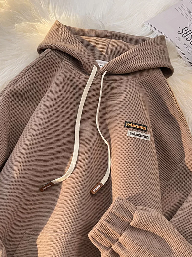 

Heavyweight American Sle Men's Hoodie Casual Loose Fit Spring Autumn Trendy Brand Wfle id Sweatirt Haome High-End ...