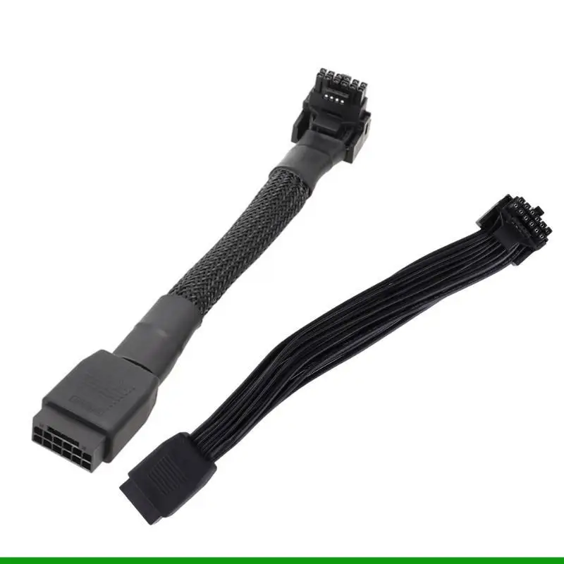 

U55C 16AWG+24AWG видеокарта Power Power Cable PCIE5.0 GPU 16PIN прямо к поворотной головке