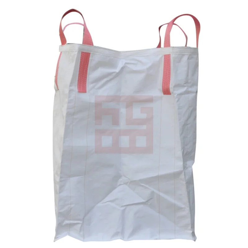 Customized product、Factory direct supply cheap fibc bag, 1 ton 1.5 ton 2 ton plastic jumbo bag, white pp bulk bag for