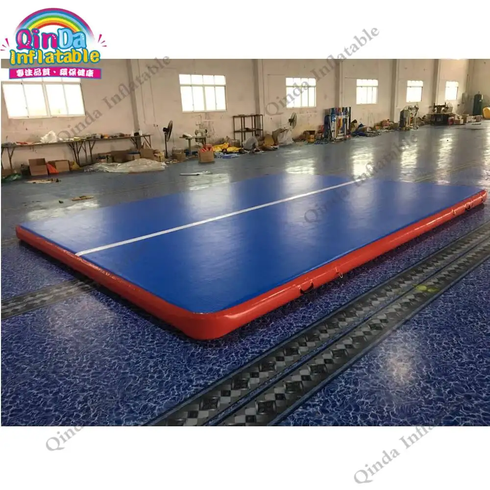 Gym Equipment Tumble Track Yoga Mat Manufacturer Inflatable Gymnastics Mat, 5X4x0.2M Gym Inflatable Air Mattress