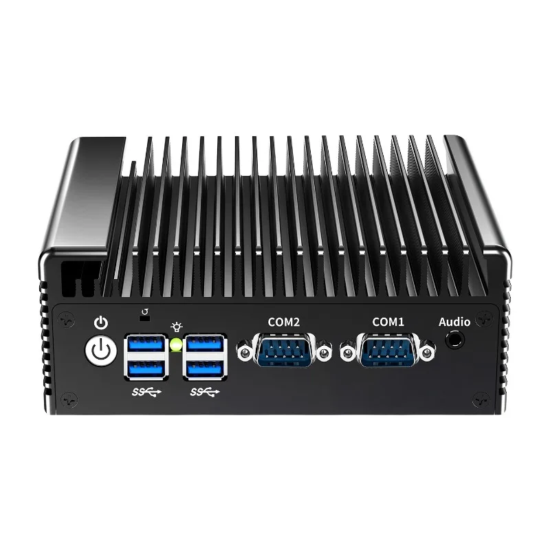 Rock control mini industrial computer, fanless micro embedded