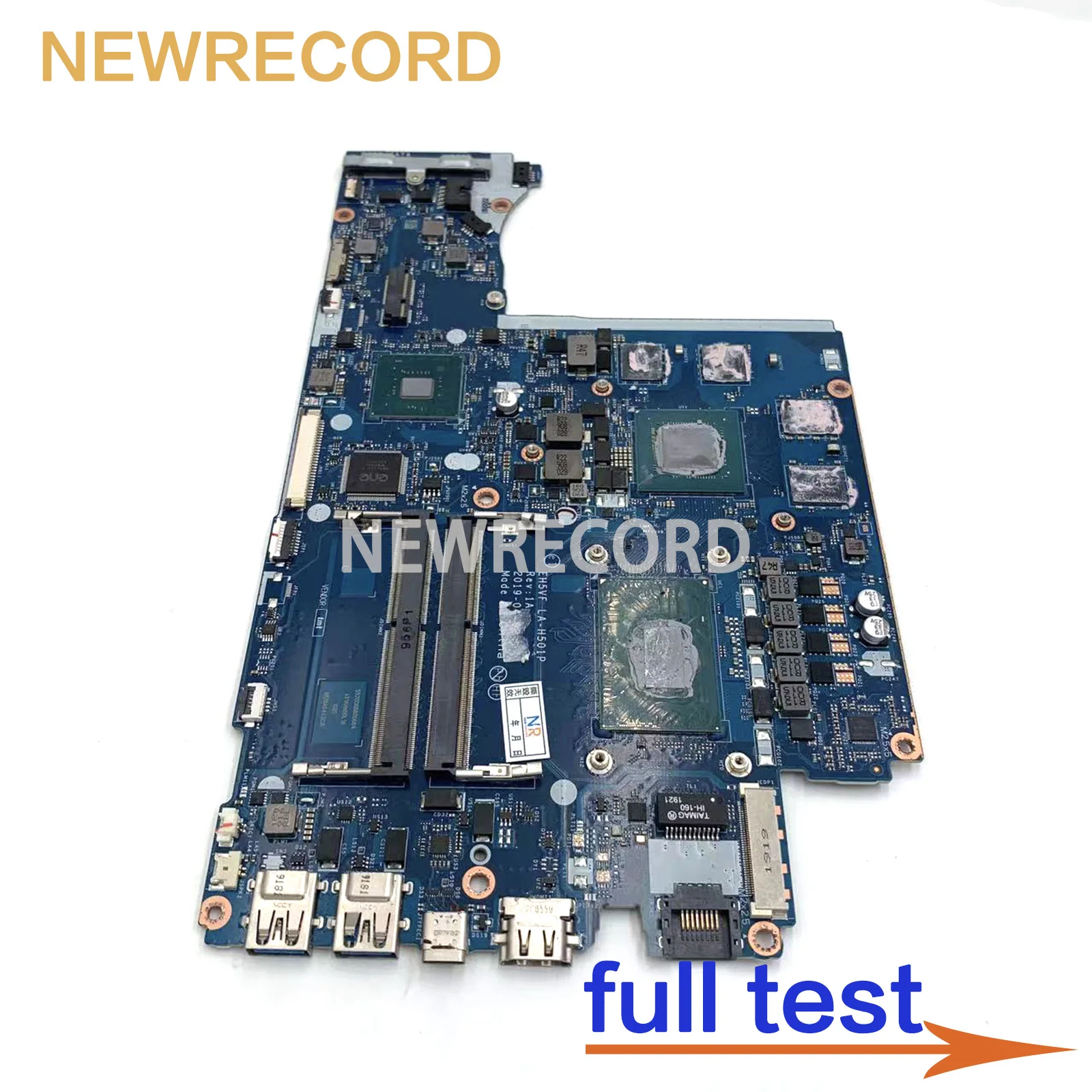 For ACER Nitro 5 AN515-54 AN715-51 Laptop Motherboard EH5VF LA-H501P with i5 i7-9th Gen CPU GTX1650 4GB GPU DDR4 Tested to work