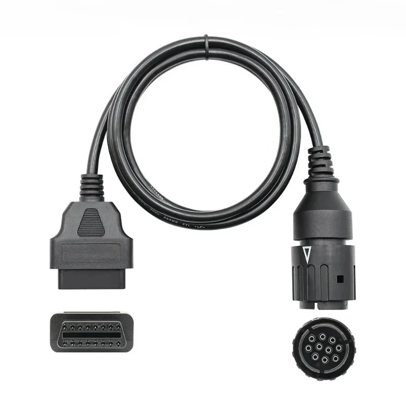 Latest Cable for BMW 10PIN Cable ICOM-D Motorcycles Motobikes 10 Pin Adaptor 10Pin To 16Pin OBD2 I-COM A2 Diagnostic Cable Line